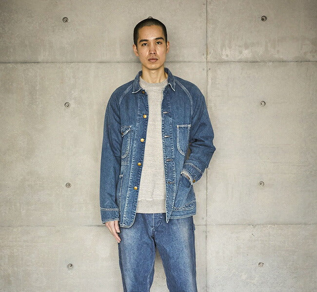 orSlow 1950'S COVERALL DENIM USED WASH