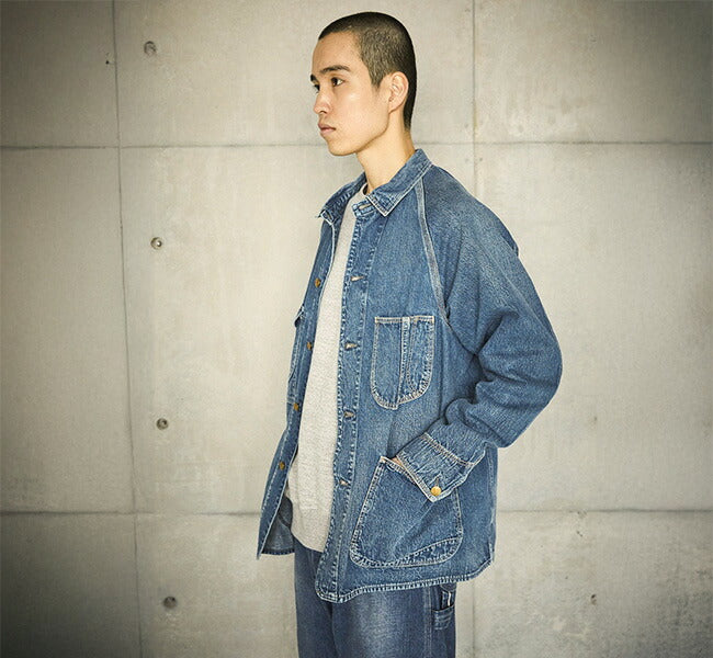 orSlow 1950'S COVERALL DENIM USED WASH