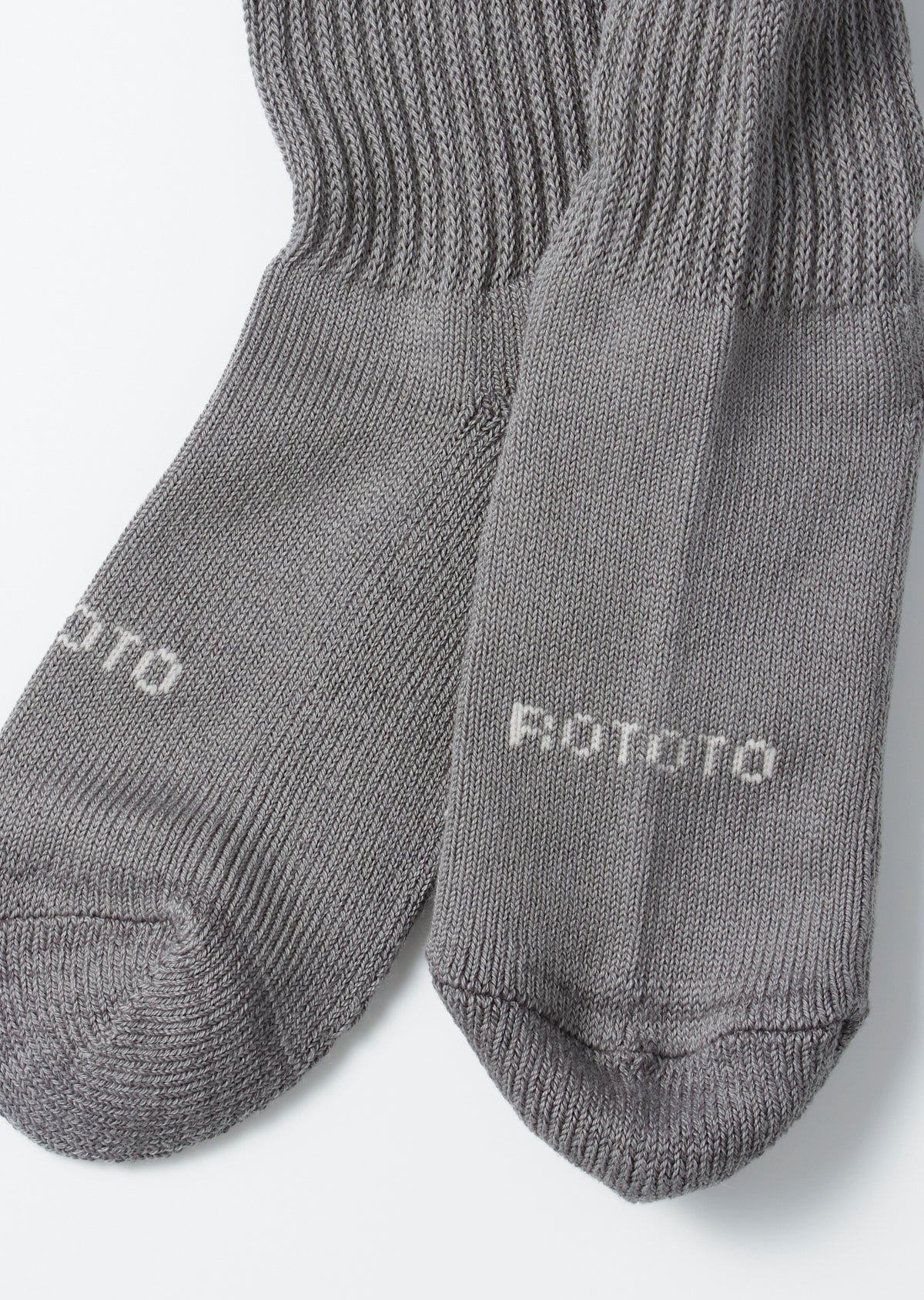 RoToTo ORGANIC DAILY 3 PACK MINI CREW SOCKS