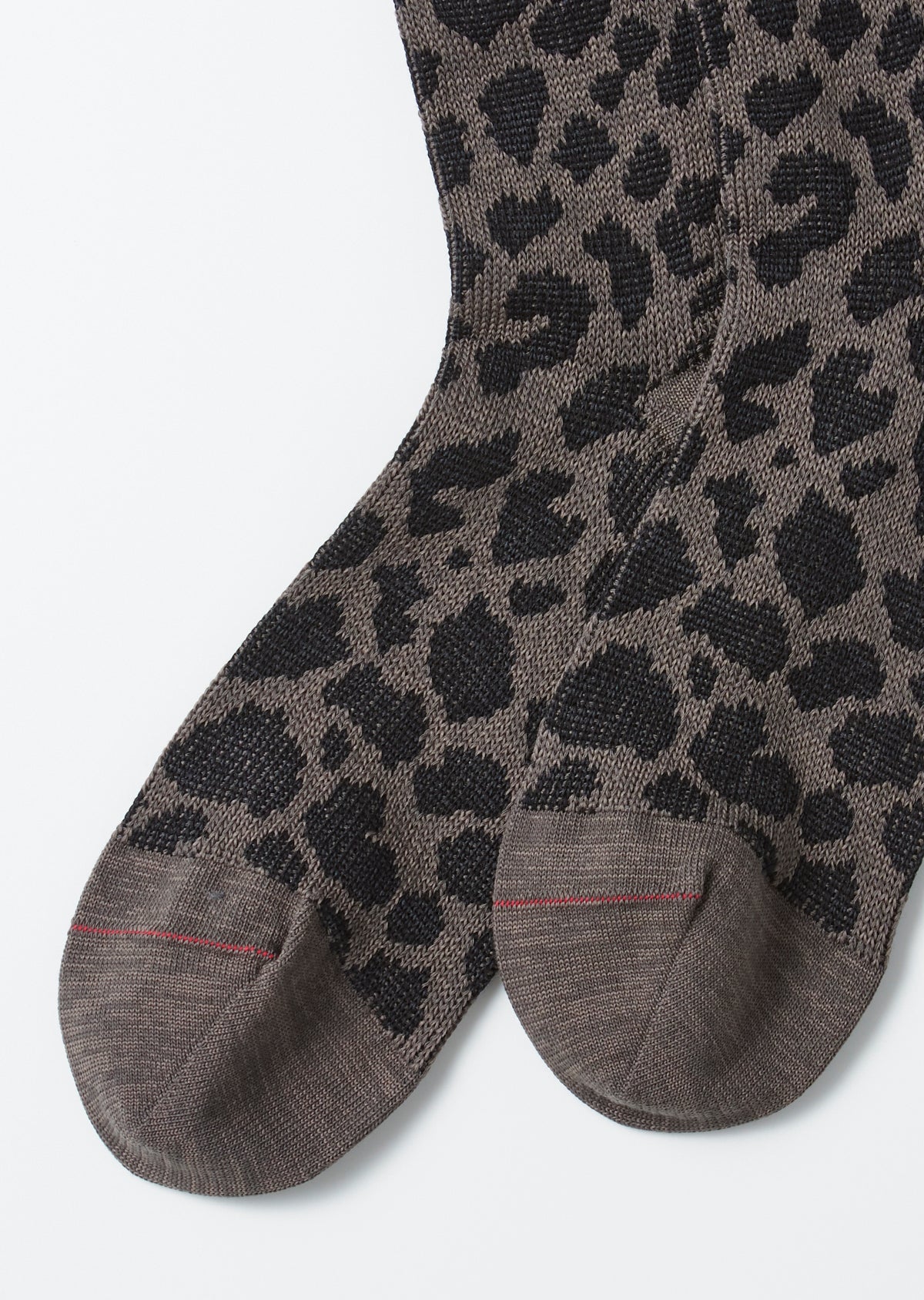 RoToTo LEOPARD MINI CREW SOCKS