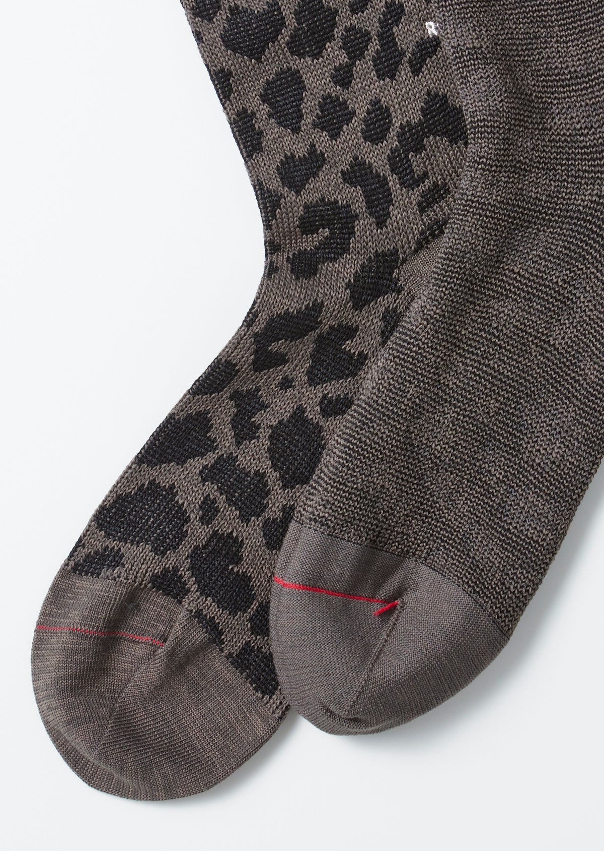RoToTo LEOPARD MINI CREW SOCKS