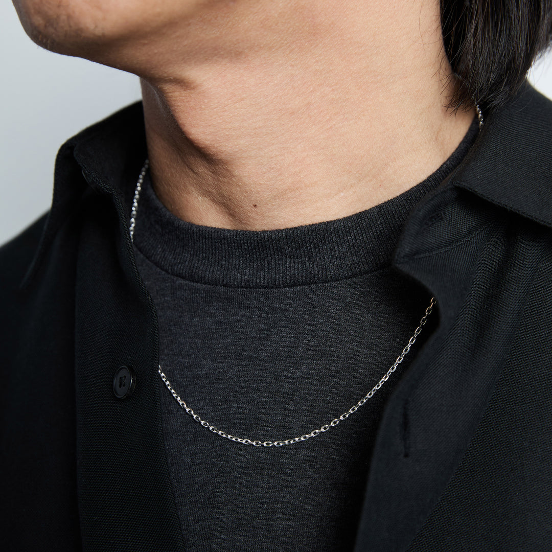 XOLO JEWELRY Oval Cut Link Neckalce