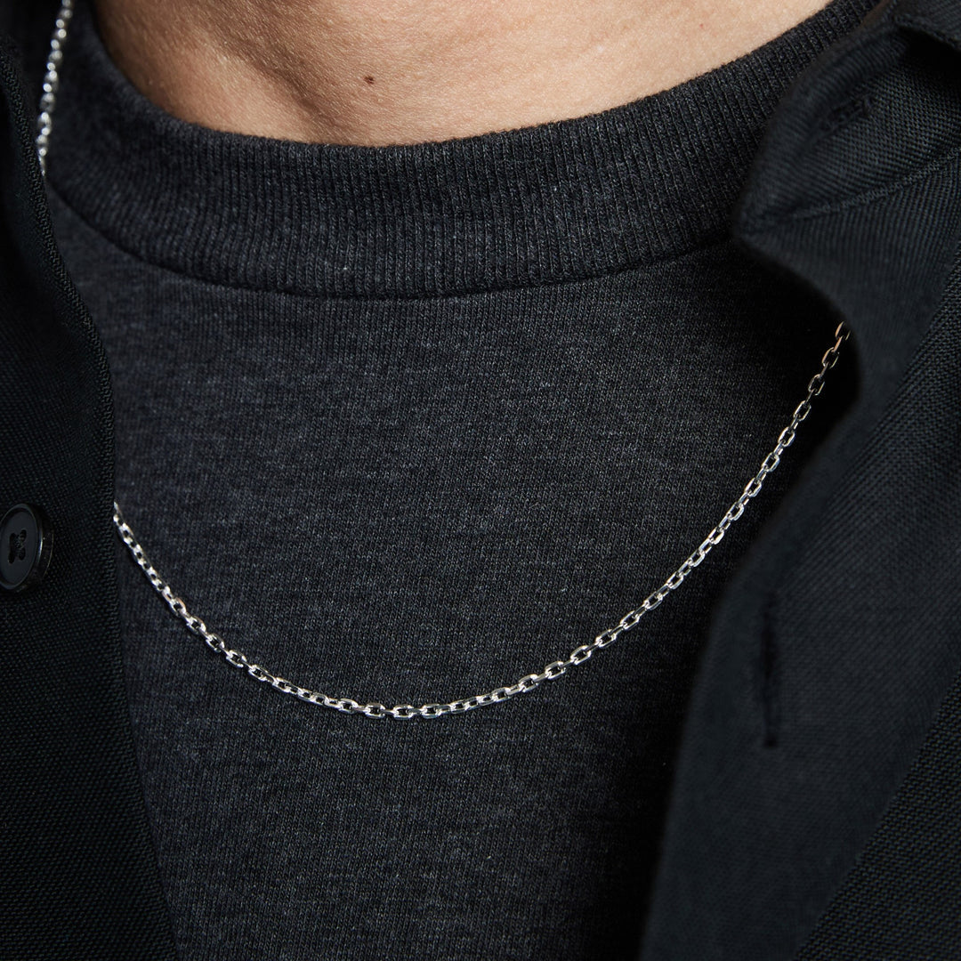 XOLO JEWELRY Oval Cut Link Neckalce