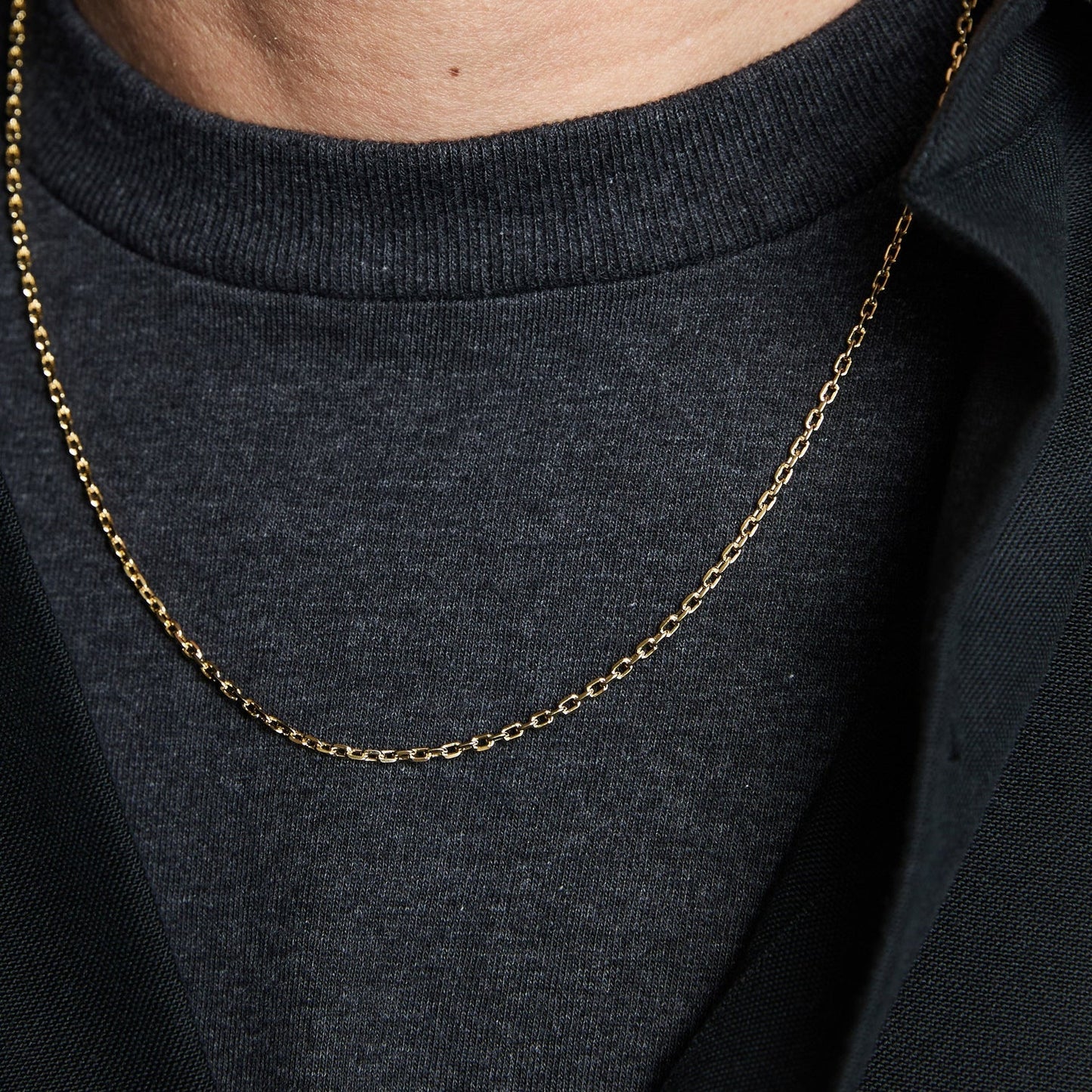 XOLO JEWELRY Oval Cut Link Neckalce