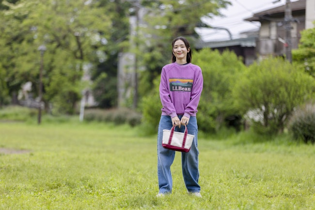 L.L.Bean JAPAN EDITION Women's Portage Crewneck Sweatshirt