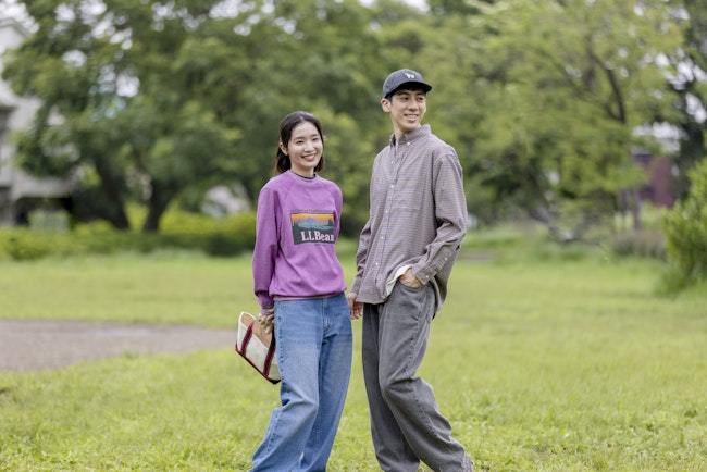 L.L.Bean JAPAN EDITION Women's Portage Crewneck Sweatshirt