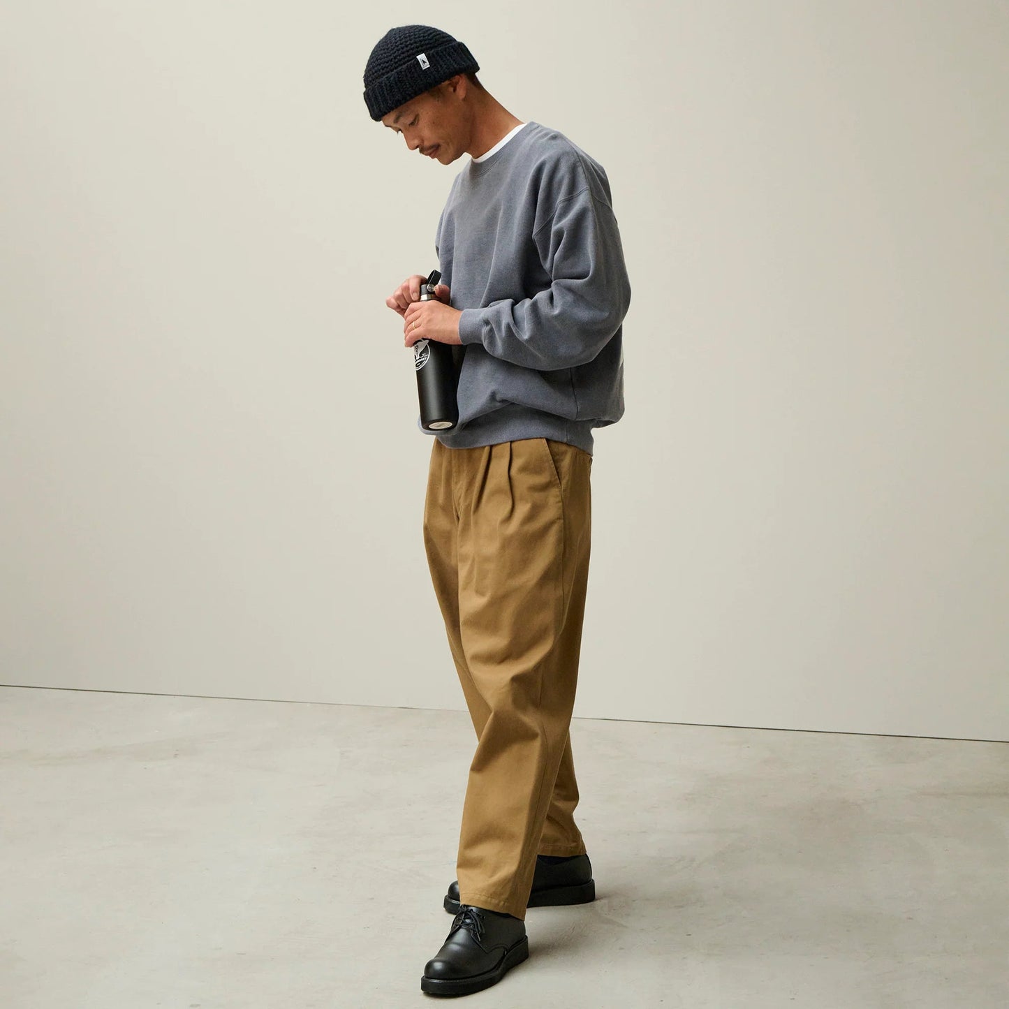 DESCENDANT CETUS CREW NECK PIGMENT DYE