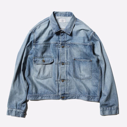 Unlikely Time Travel Trucker Jacket 1977Wash
