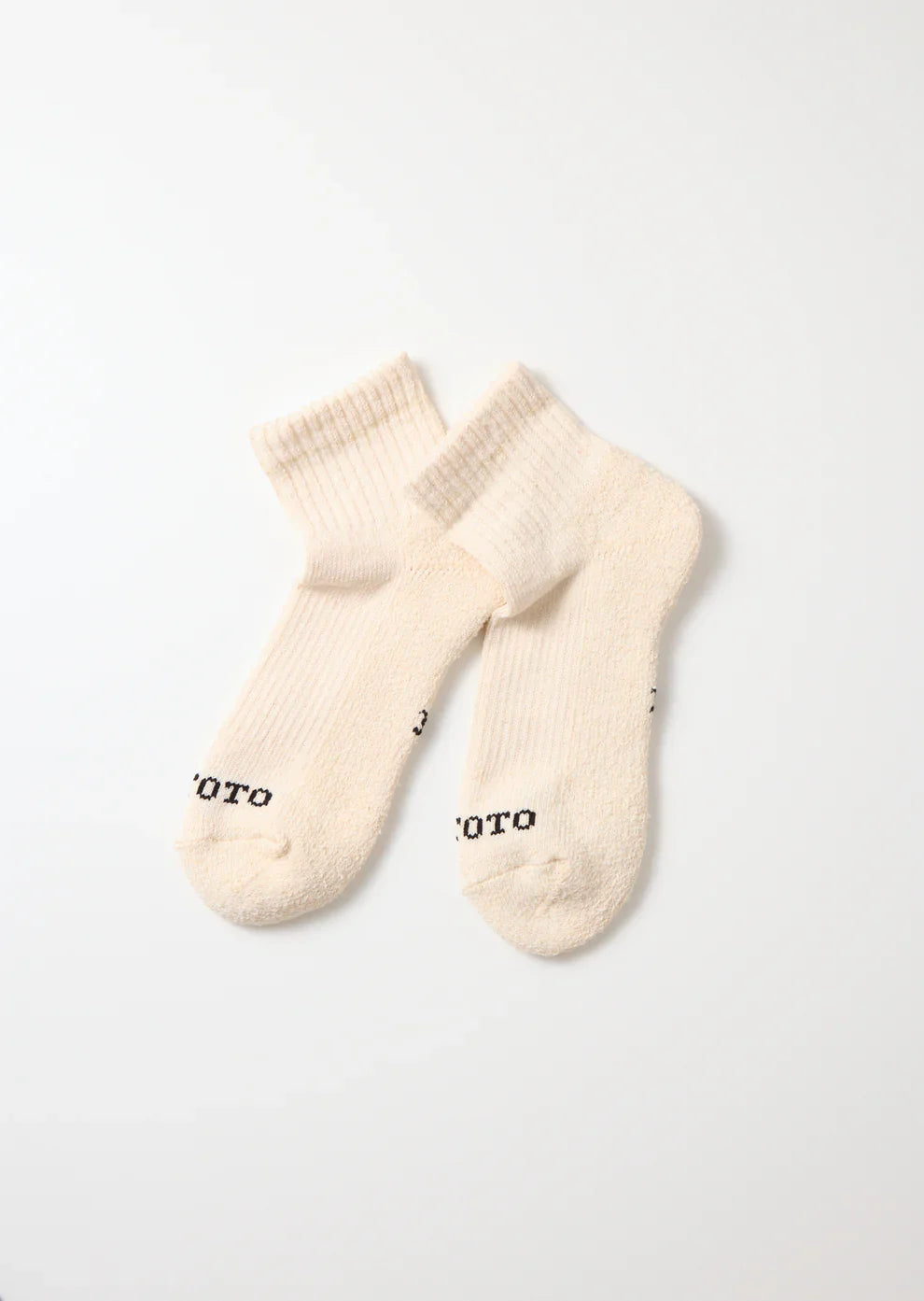 RoToTo HEMP/ORGANIC COTTON PILE ANKLE SOCKS
