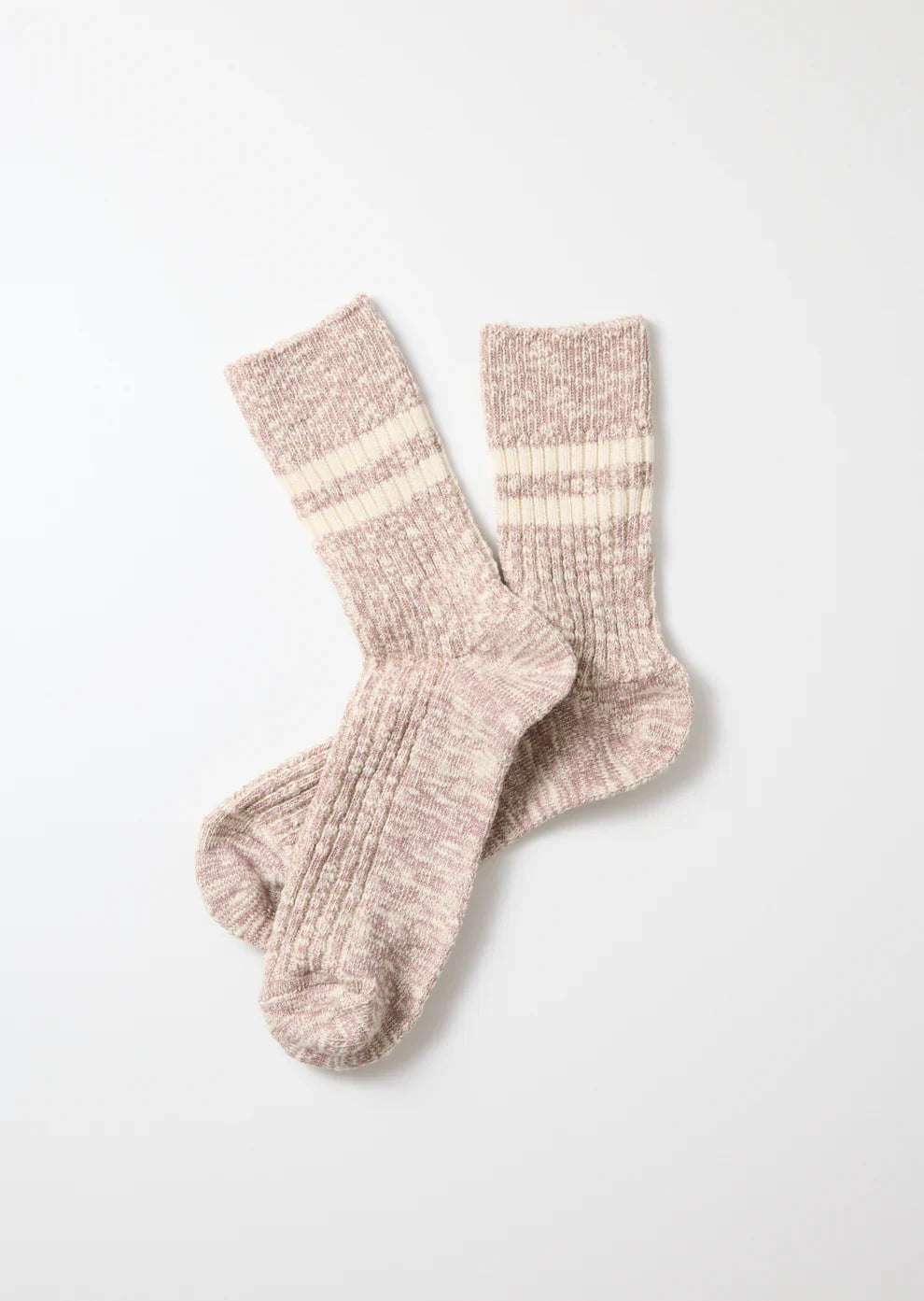 RoToTo OG COTTON SLUB STRIPE SOCKS