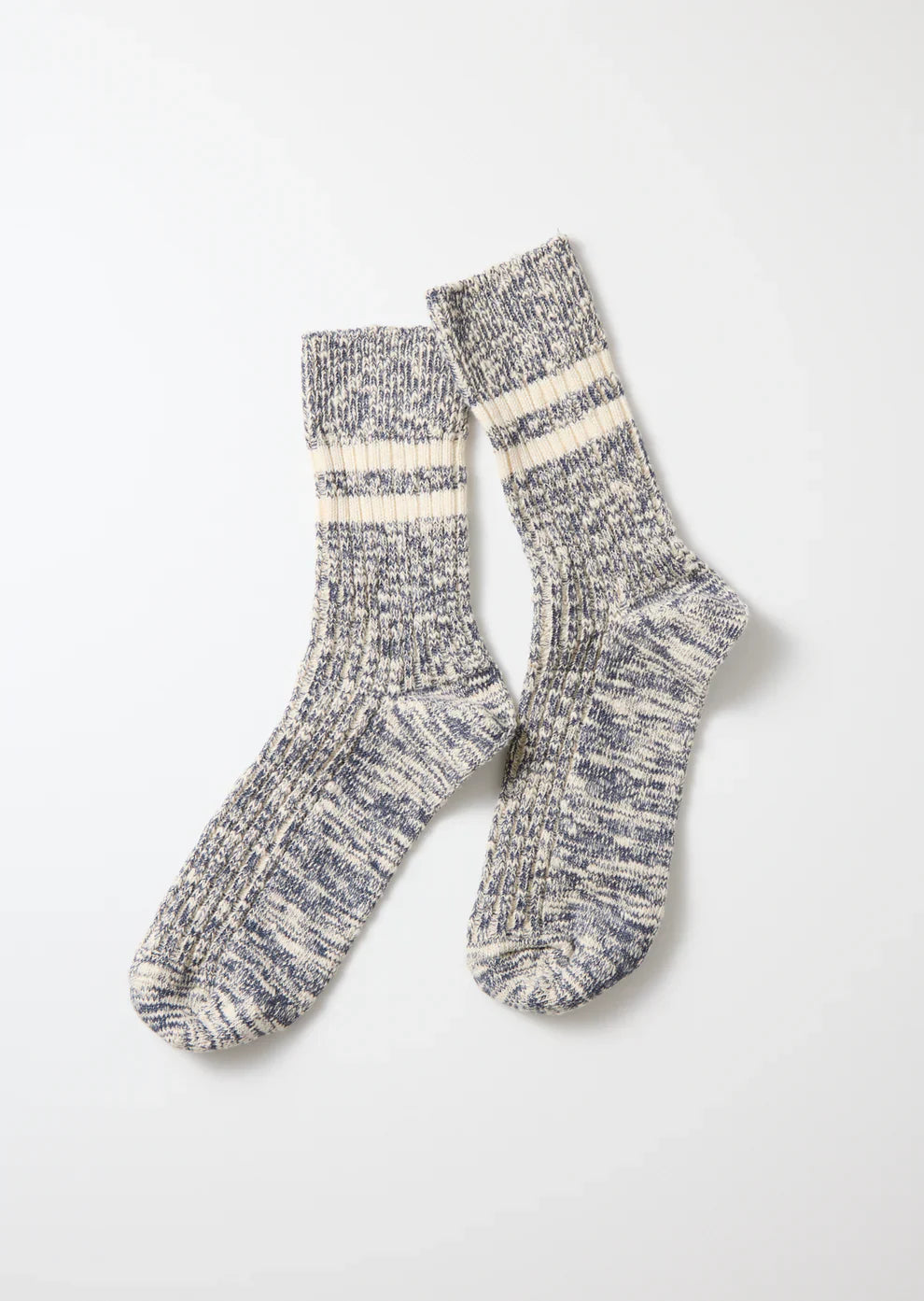 RoToTo OG COTTON SLUB STRIPE SOCKS