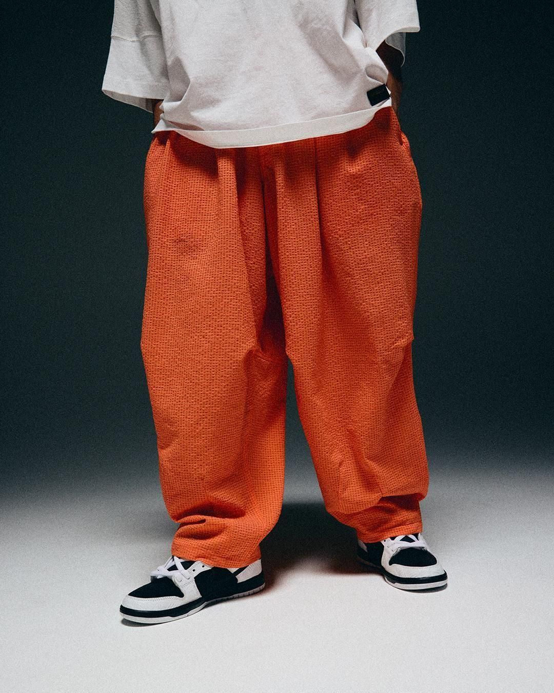 TIGHTBOOTH SEERSUCKER BALLOON PANTS