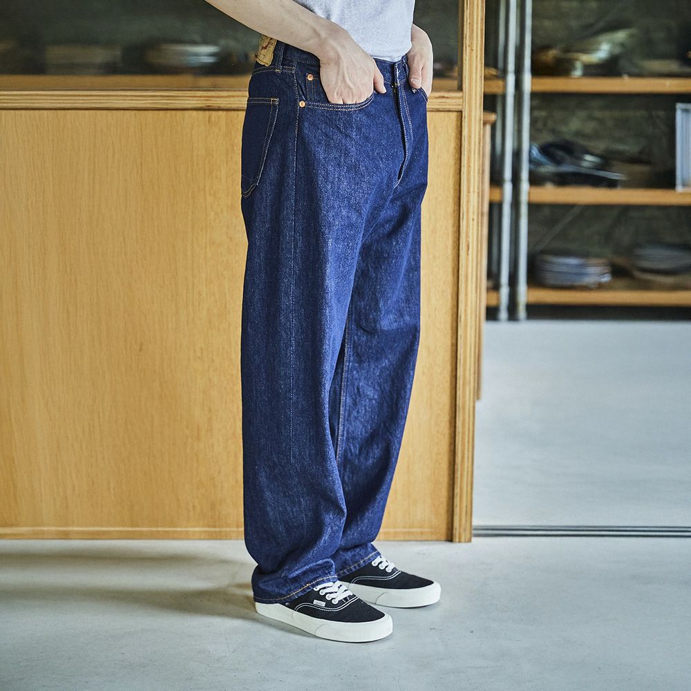 orSlow 101 DAD'S FIT DENIM PANTS