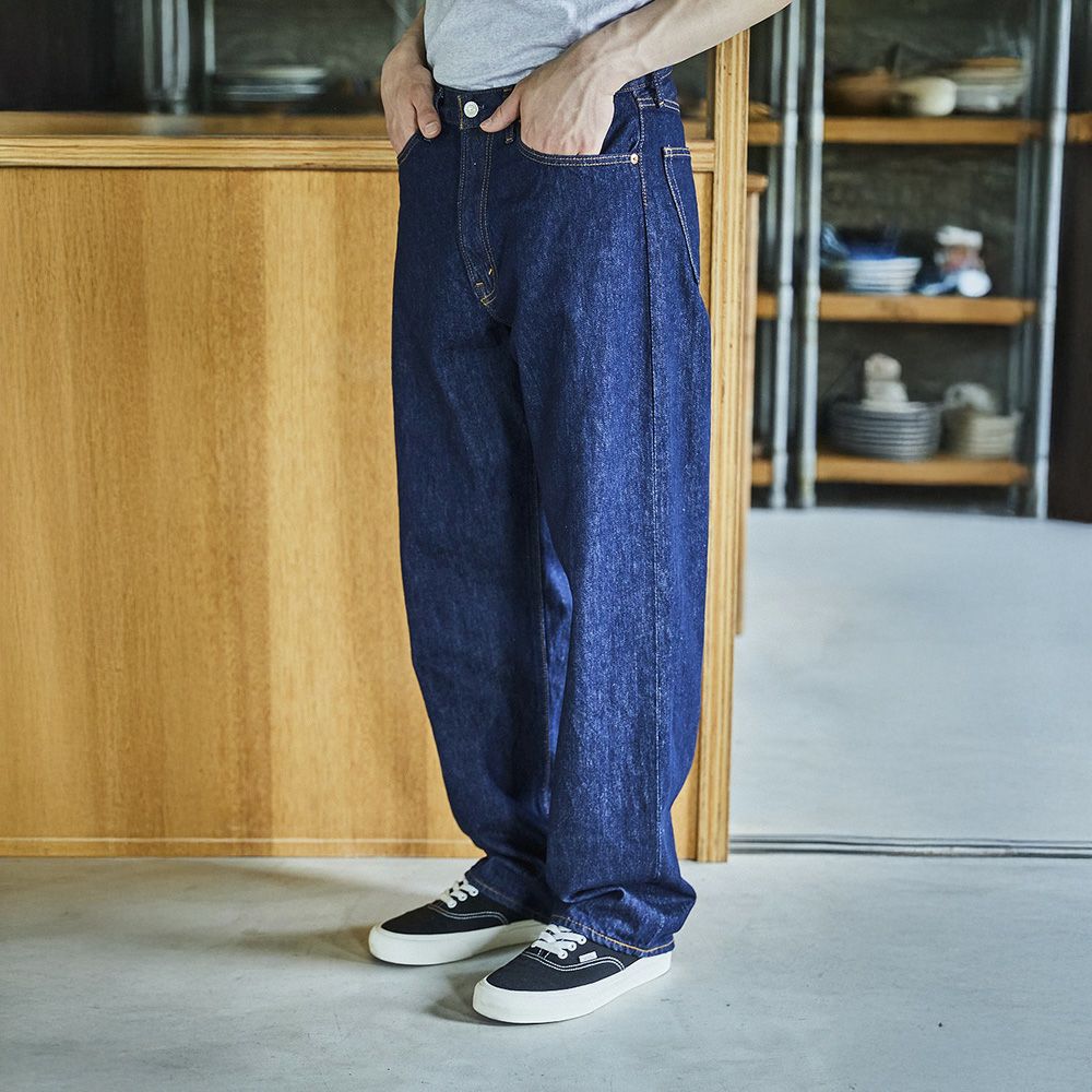 orSlow 101 DAD'S FIT DENIM PANTS