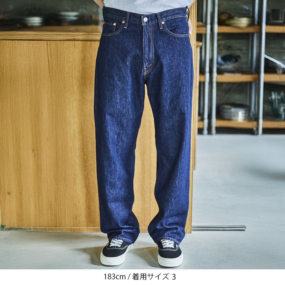orSlow 101 DAD'S FIT DENIM PANTS