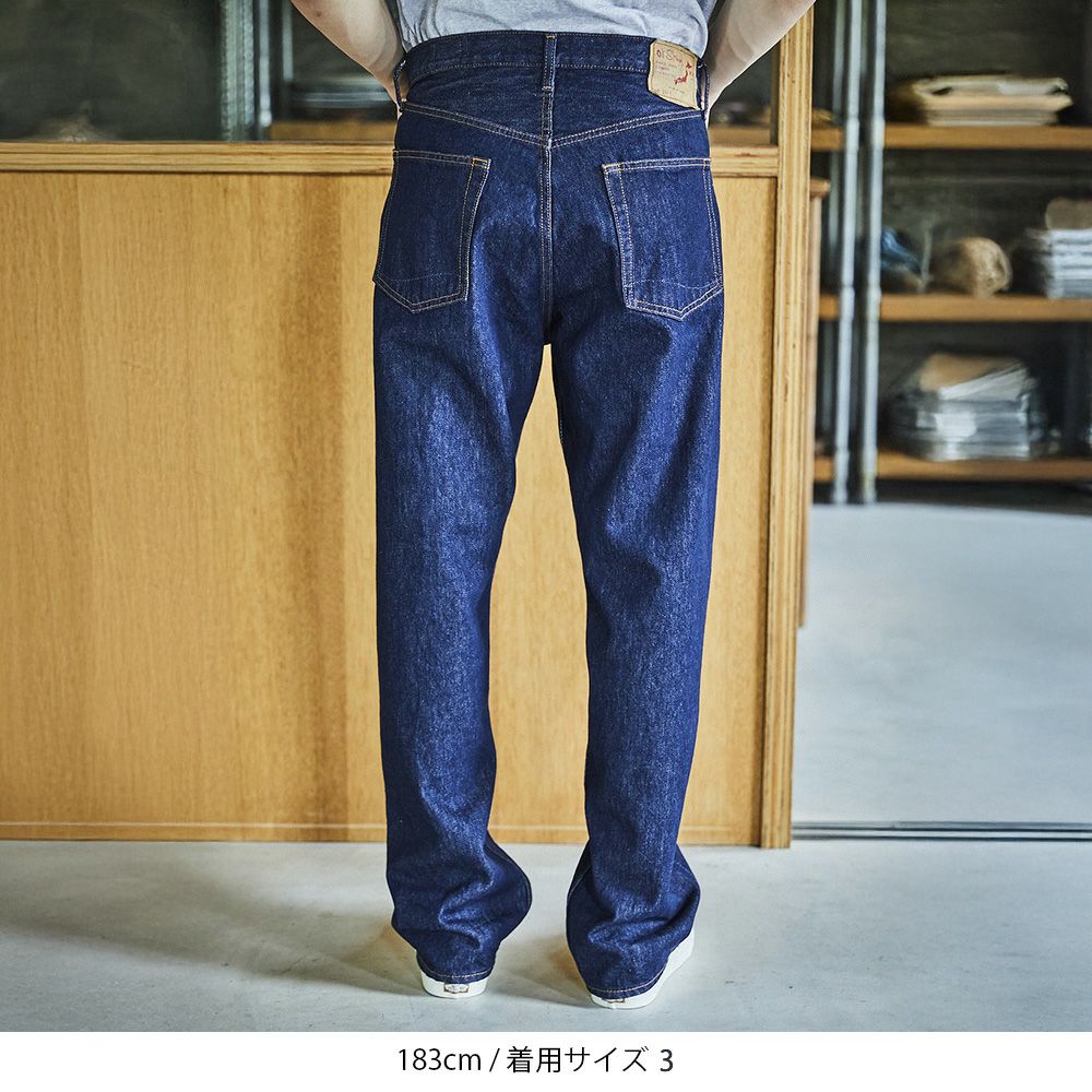 orSlow 101 DAD'S FIT DENIM PANTS