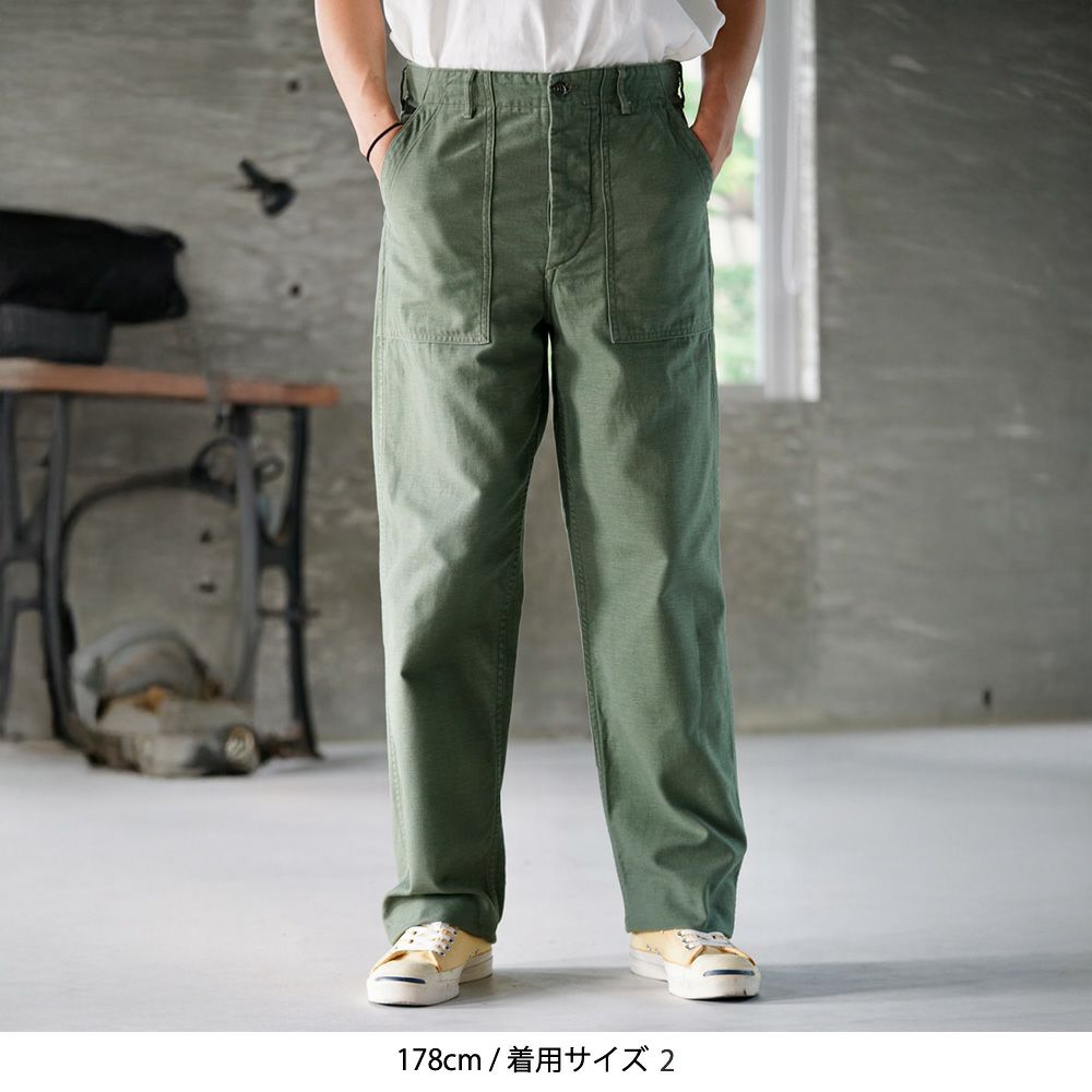 orSlow US ARMY FATIGUE PANTS Green