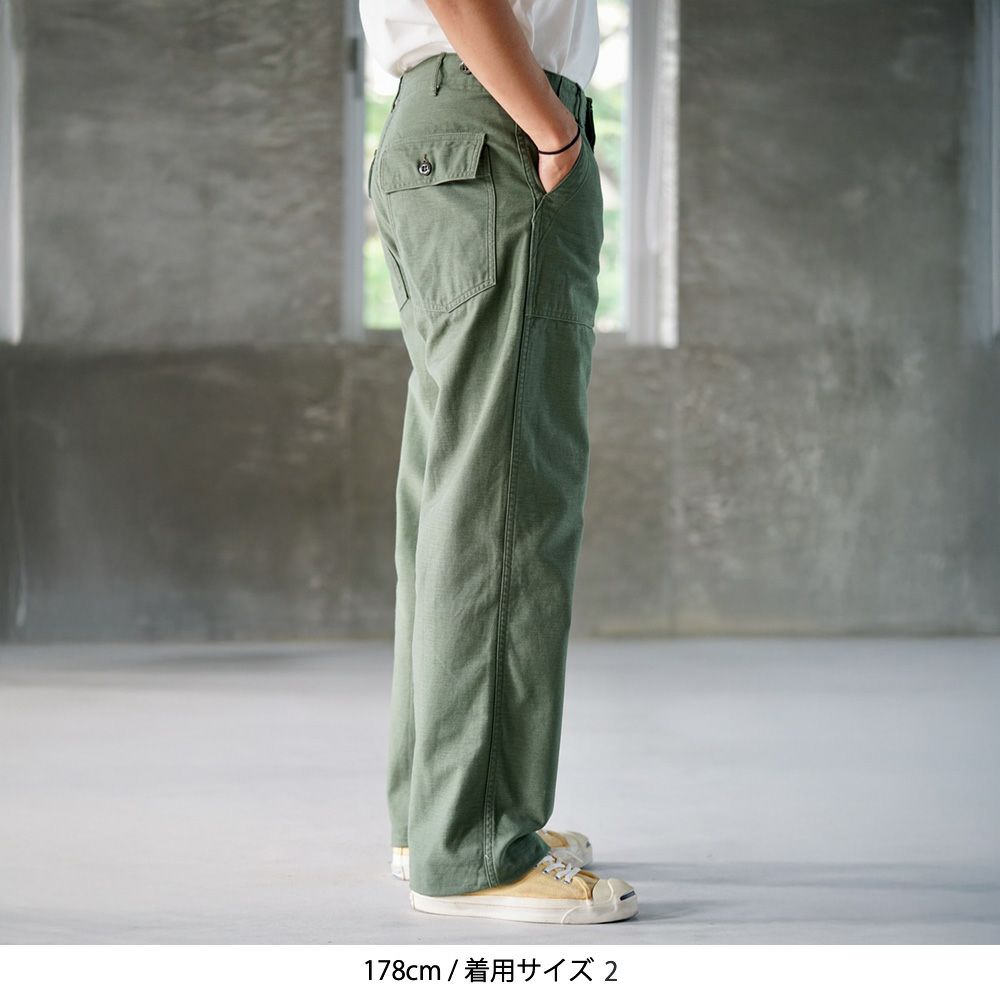 orSlow US ARMY FATIGUE PANTS Green