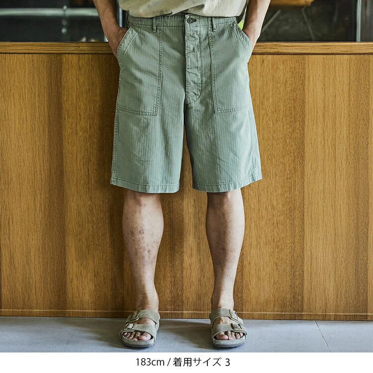 orSlow SUMMER FATIGUE SHORTS Green