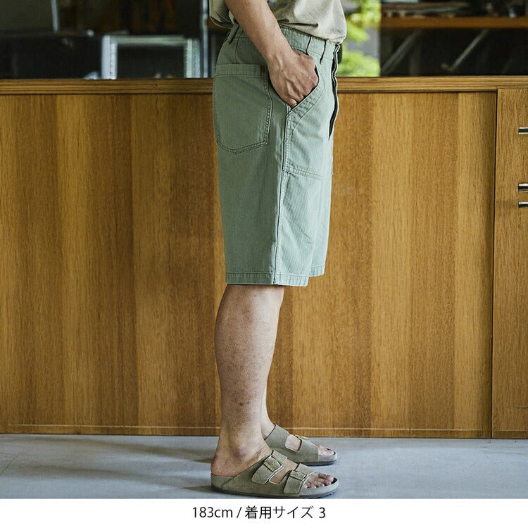 orSlow SUMMER FATIGUE SHORTS Green