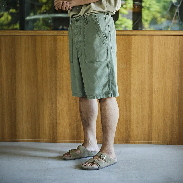 orSlow SUMMER FATIGUE SHORTS Green