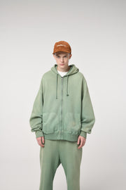 BOW WOW ZIP HOODIE AGING