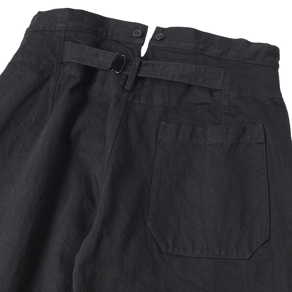 COMOLI Black Denim Overpants