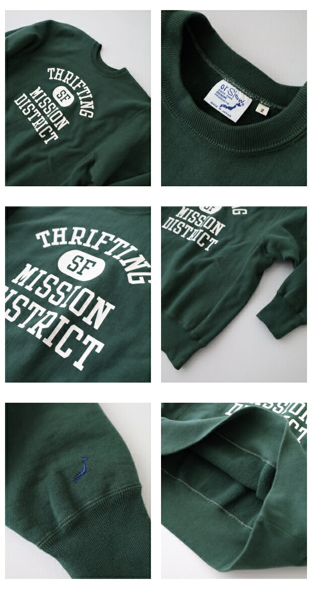 orSlow Heavy Weight Vintage Crew Neck Sweat Shirt