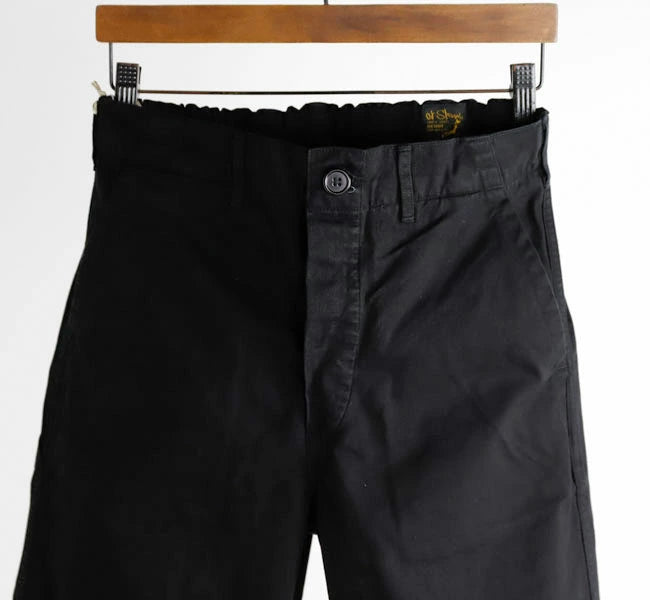 orSlow FRENCH WORK PANTS black