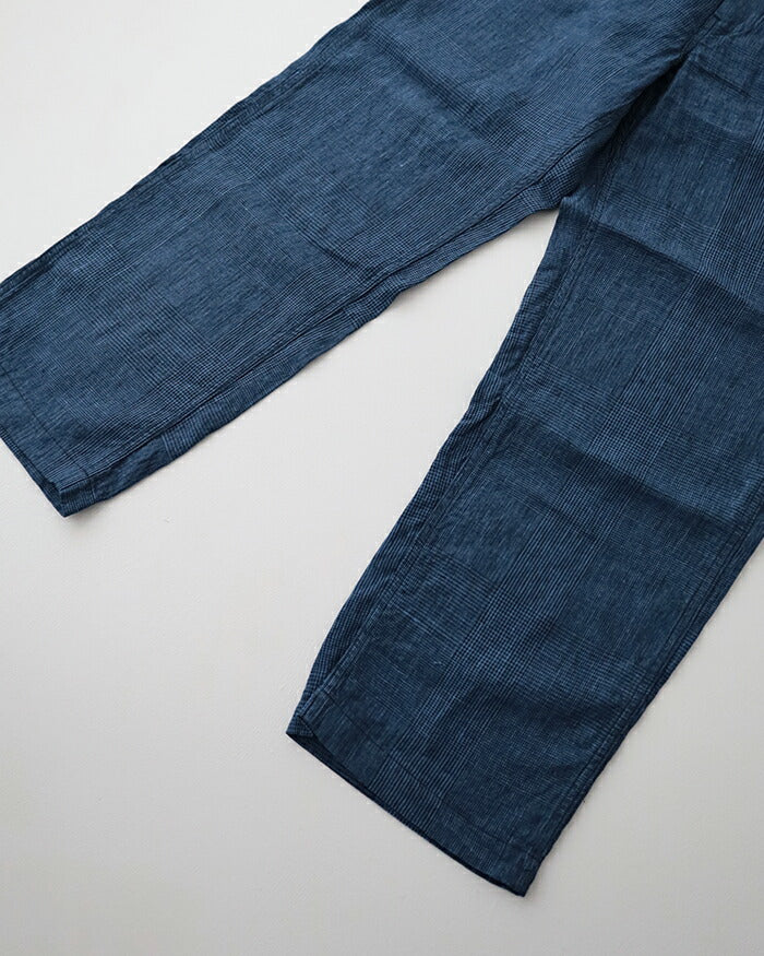 orSlow WIDE FIT NEW YORKER INDIGO CHECK