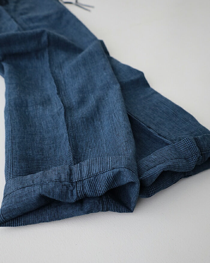 orSlow WIDE FIT NEW YORKER INDIGO CHECK