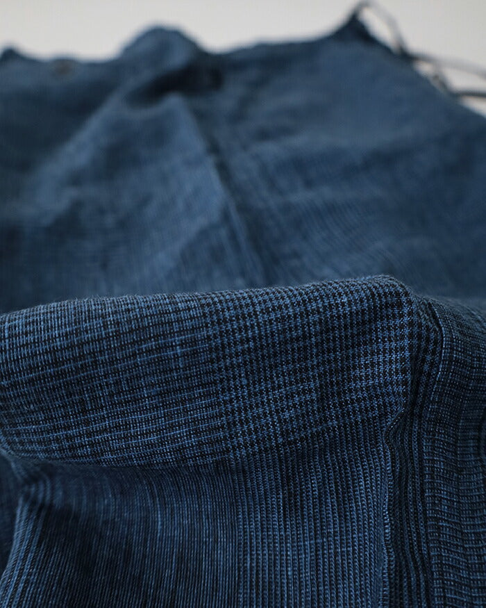 orSlow WIDE FIT NEW YORKER INDIGO CHECK