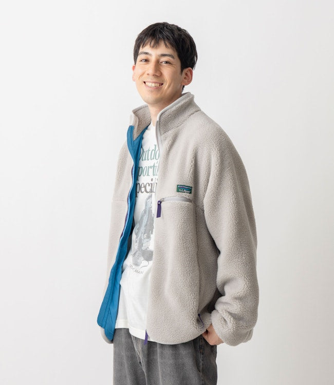 L.L.Bean JAPAN EDITION Topsham Boa Fleece Jacket
