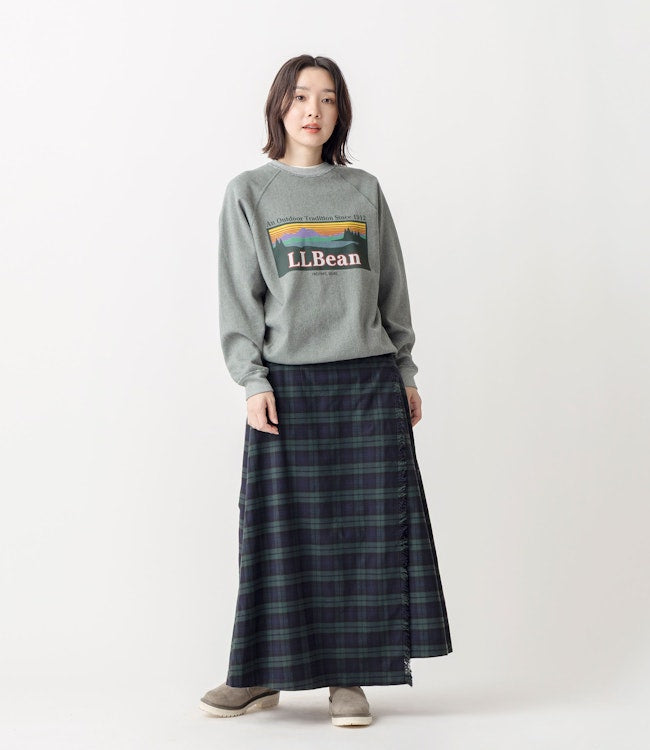 L.L.Bean JAPAN EDITION Women's Portage Crewneck Sweatshirt