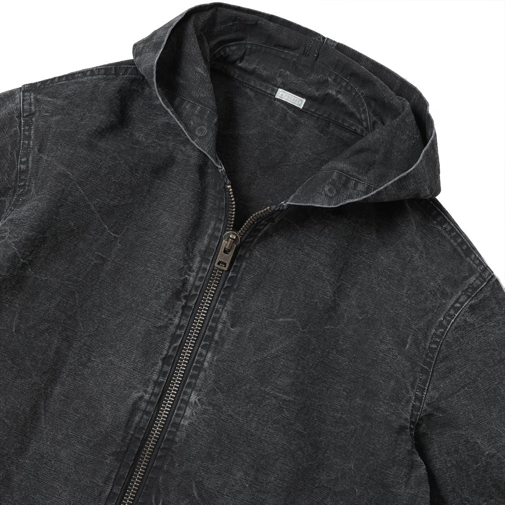 A.PRESSE Vintage US Navy Zip Hoodie