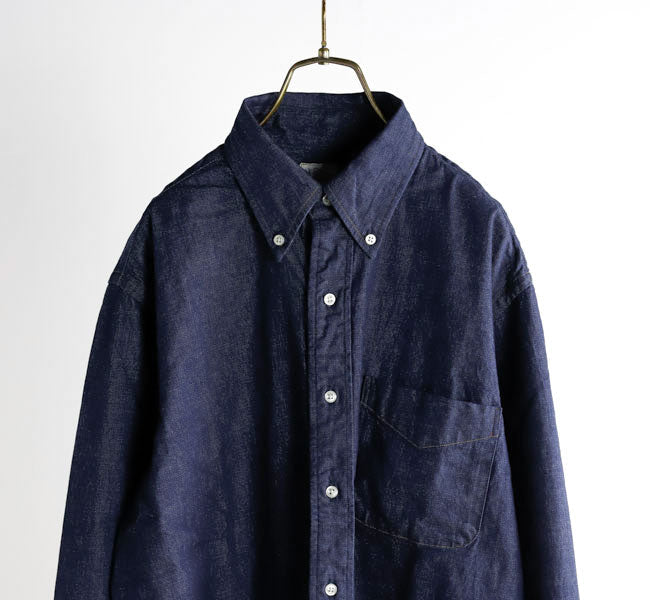 orSlow STANDARD BUTTON DOWN SHIRT ONE WASH