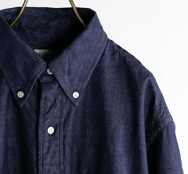 orSlow STANDARD BUTTON DOWN SHIRT ONE WASH