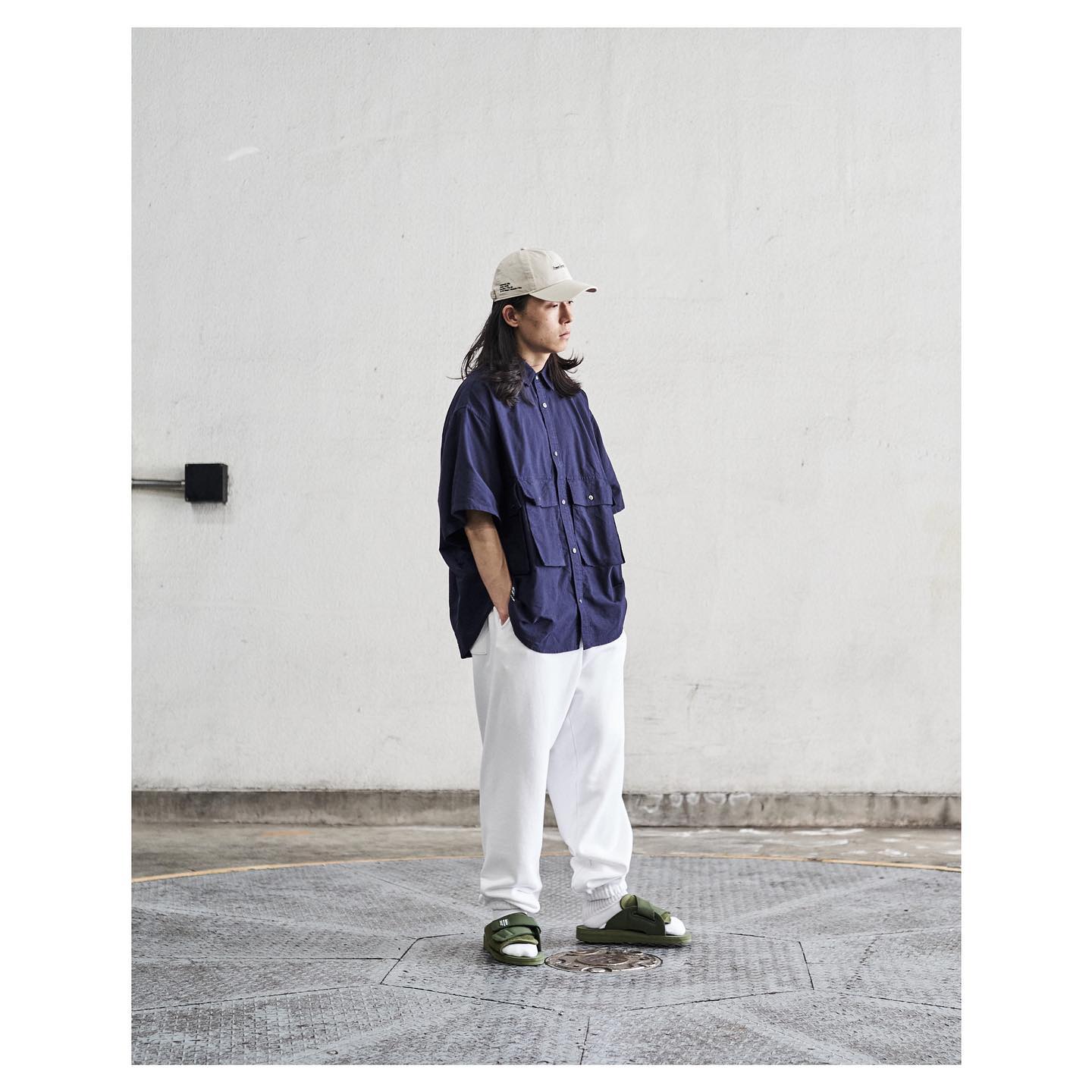 FreshService OXFORD FLAP POCKET S/S SHIRT