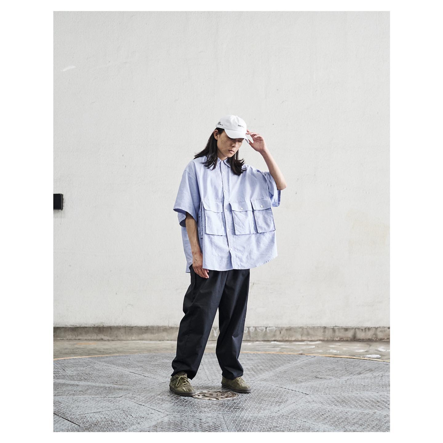 FreshService OXFORD FLAP POCKET S/S SHIRT