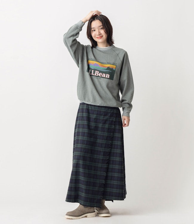 L.L.Bean JAPAN EDITION Women's Portage Crewneck Sweatshirt
