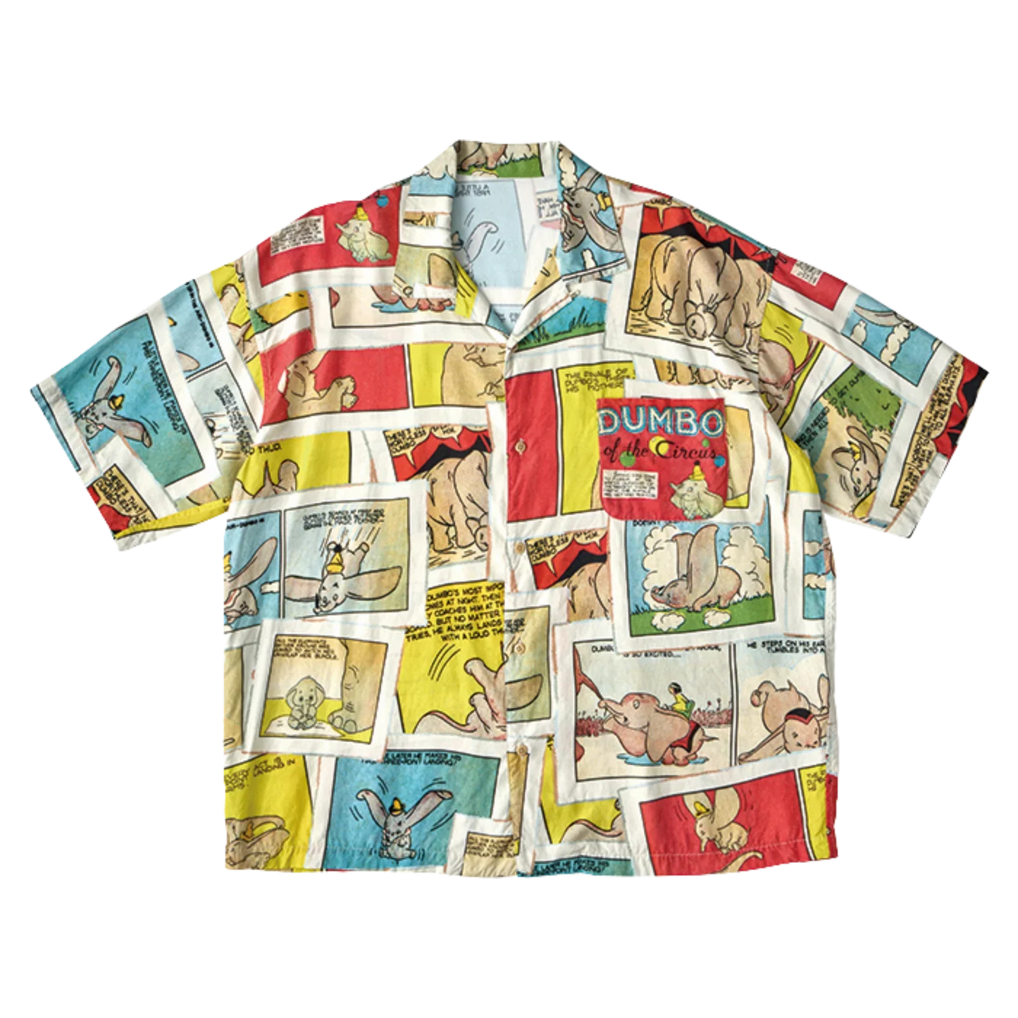 Porter Classic DISNEY VC / PC ALOHA COLLECTION ALOHA SHIRT / DISNEY DUMBO