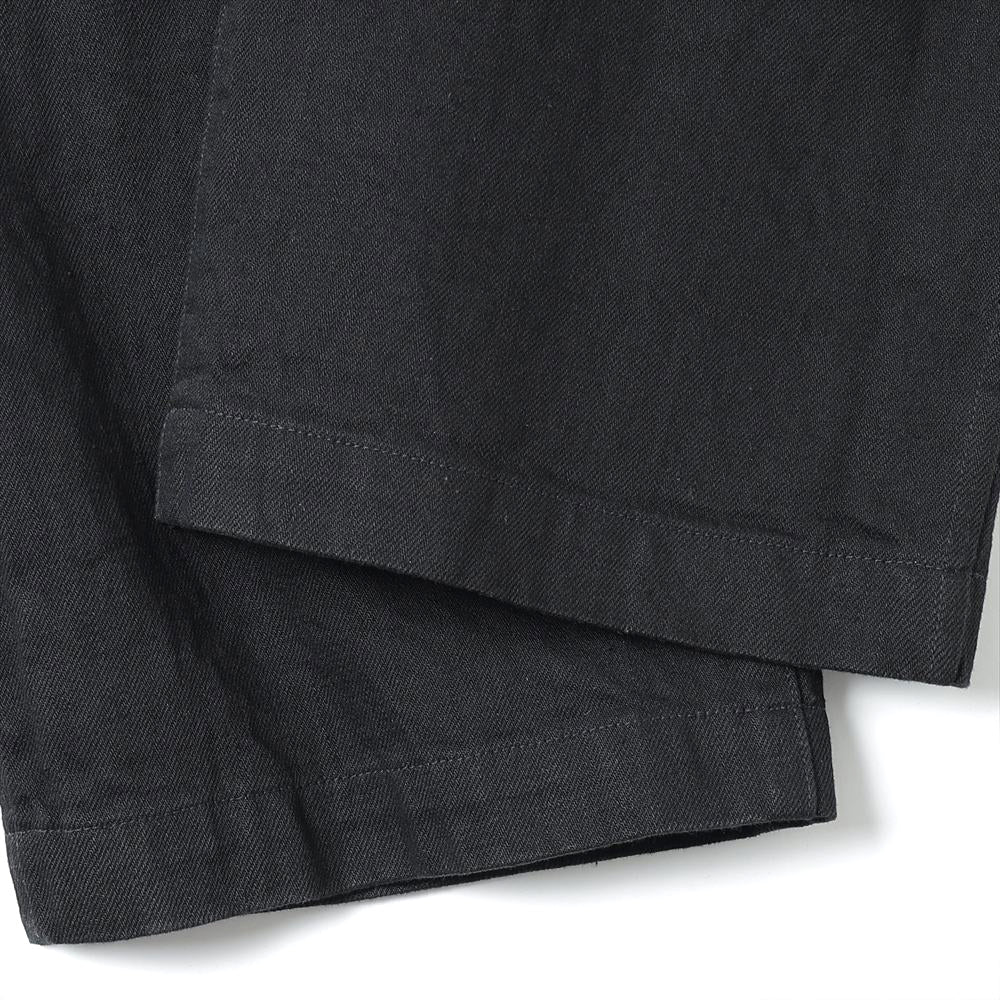 COMOLI Black Denim Overpants