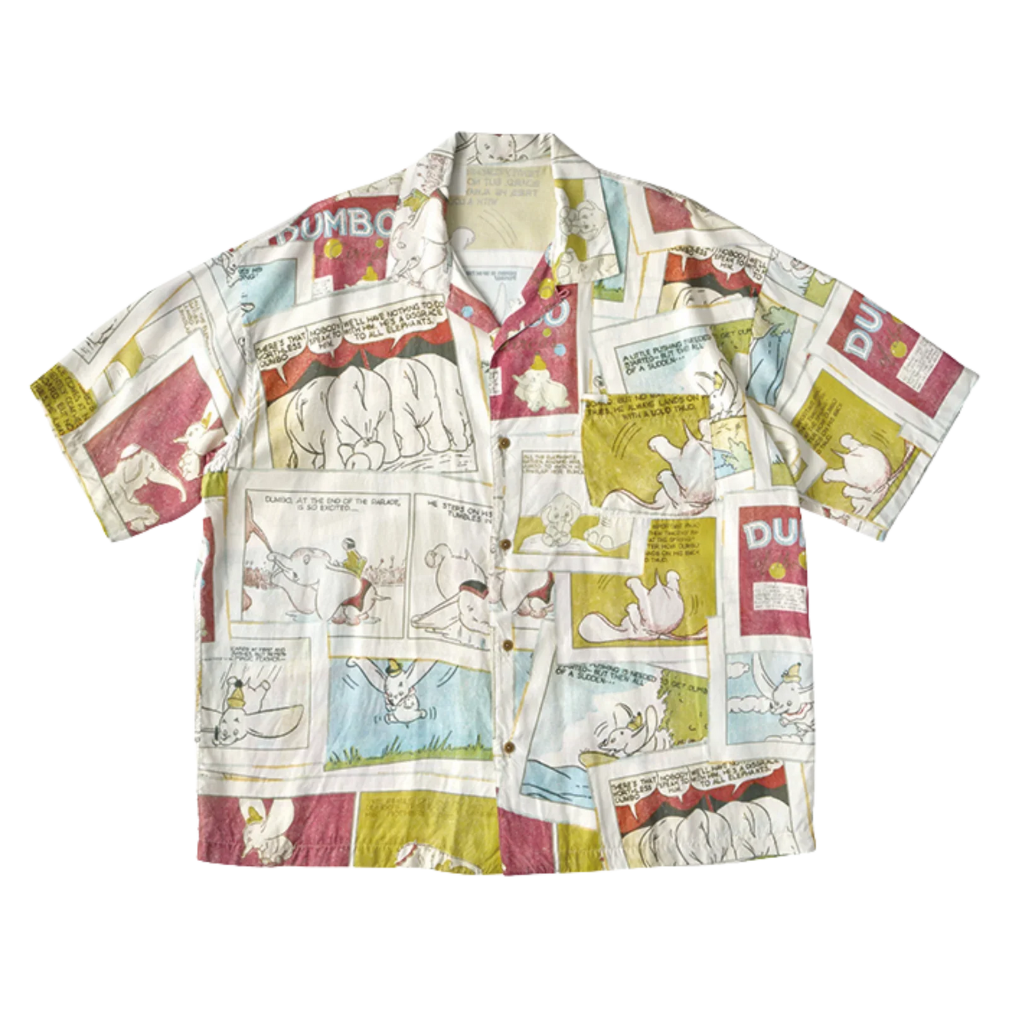 Porter Classic DISNEY VC / PC ALOHA COLLECTION ALOHA SHIRT / DISNEY DUMBO