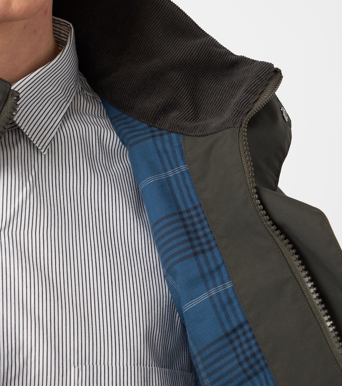 nanamica 2L PERTEX UNLIMITED Field Short Jacket