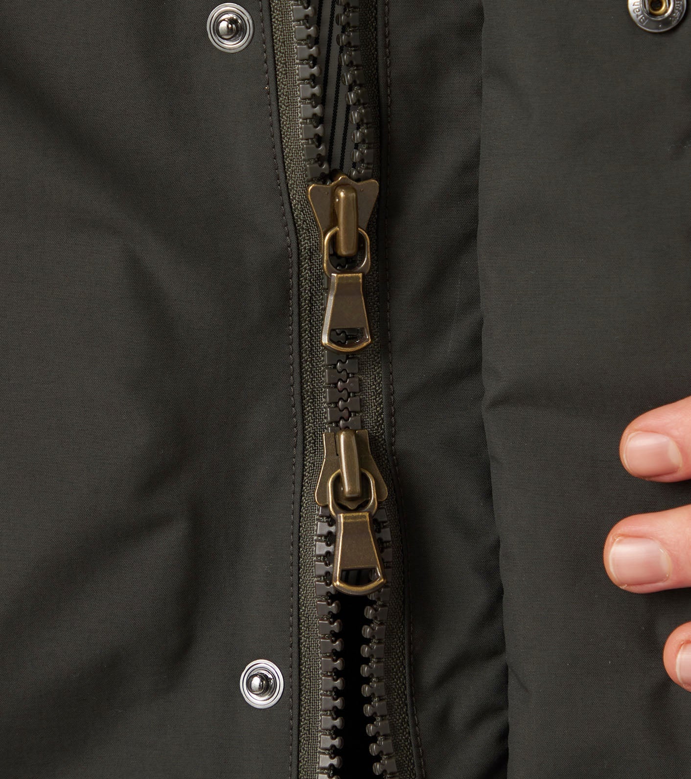 nanamica 2L PERTEX UNLIMITED Field Short Jacket
