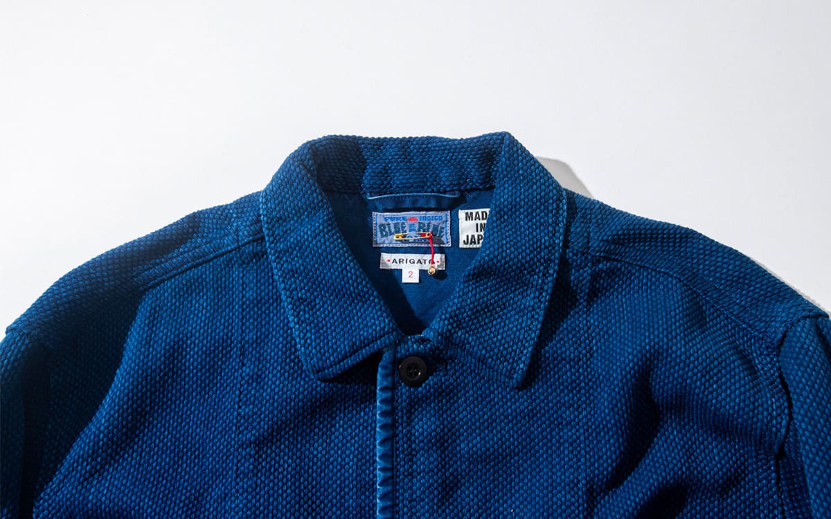 BLUE BLUE JAPAN Casezomesashiko Fatigue Shirt