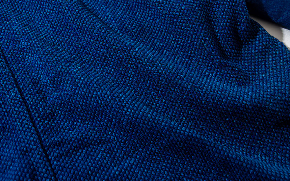 BLUE BLUE JAPAN Casezomesashiko Fatigue Shirt