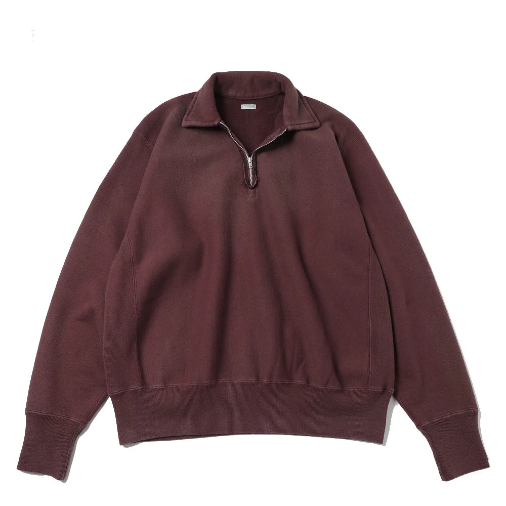 A.PRESSE Vintage Half Zip Sweatshirt