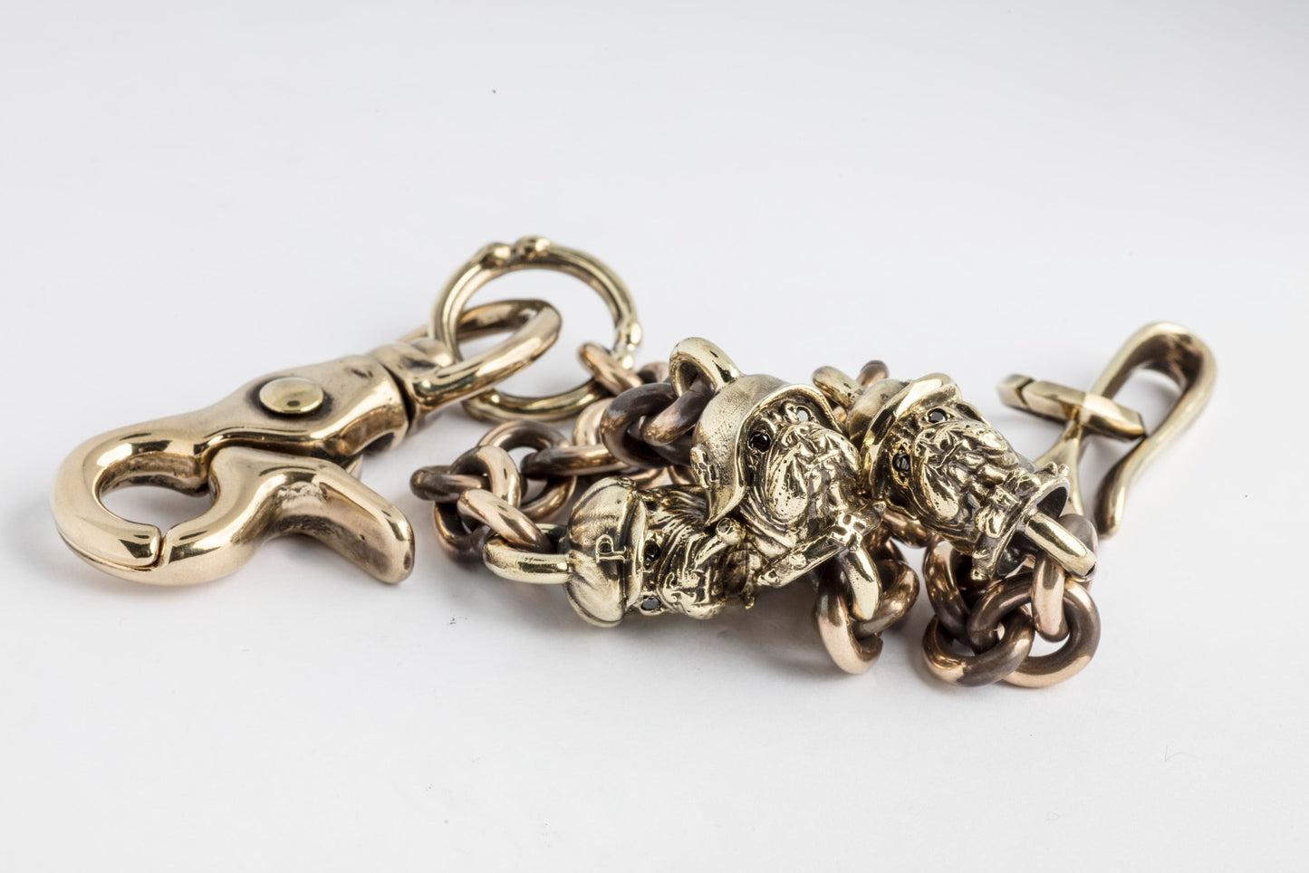 Peanuts&Co BULL WALLET CHAIN Brass