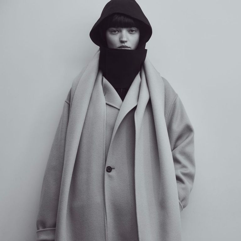 ssstein W/R/SI DOUBLE WEAVE HOODED JACKET